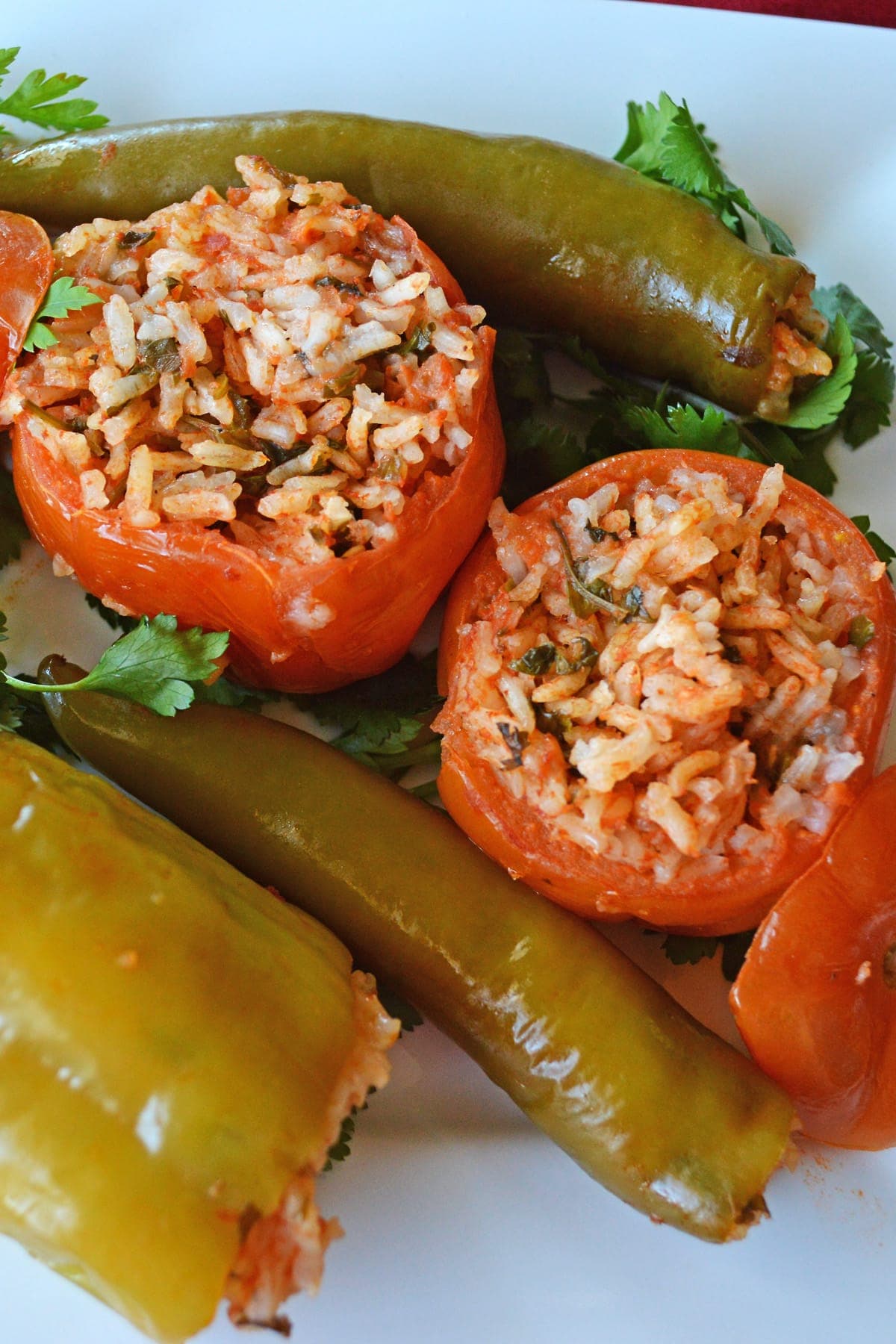 Rice stuffed veggies Aka Mahshi