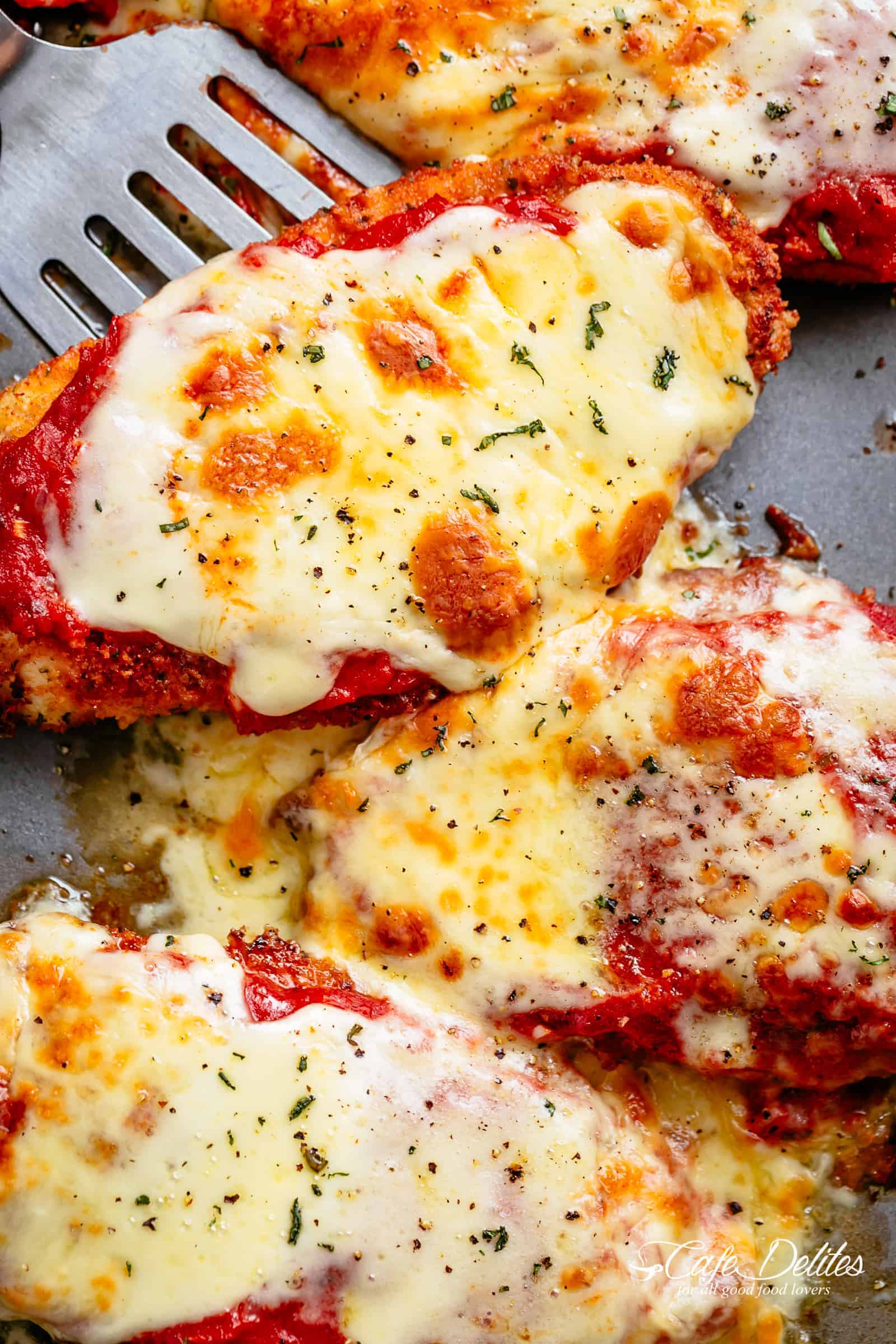 Crispy Chicken Parmesan (Parmigiana)