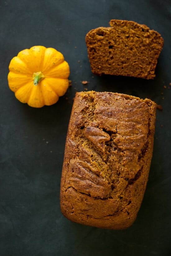 Honey Whole Wheat Pumpkin Bread