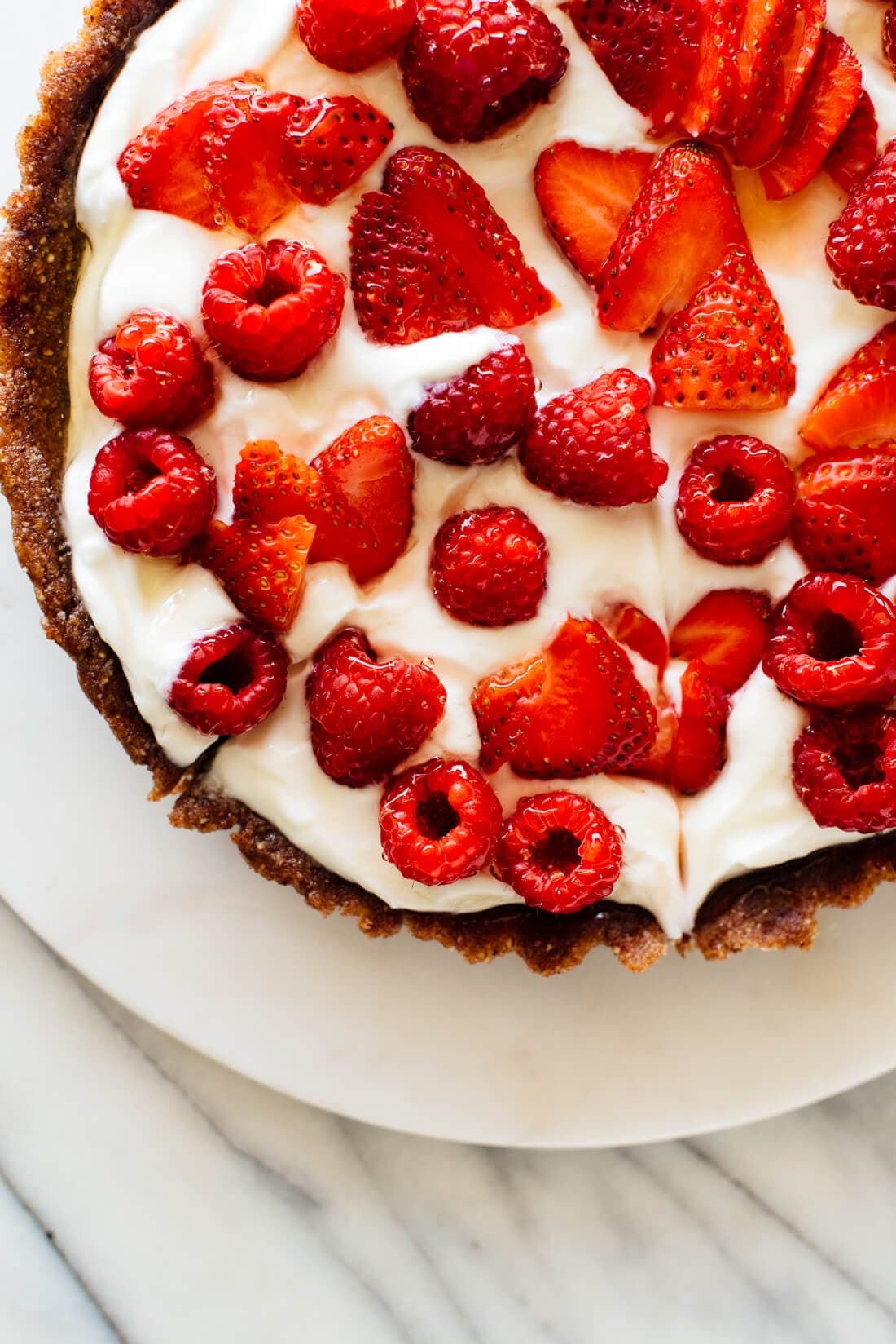 No-Bake Greek Yogurt Tart
