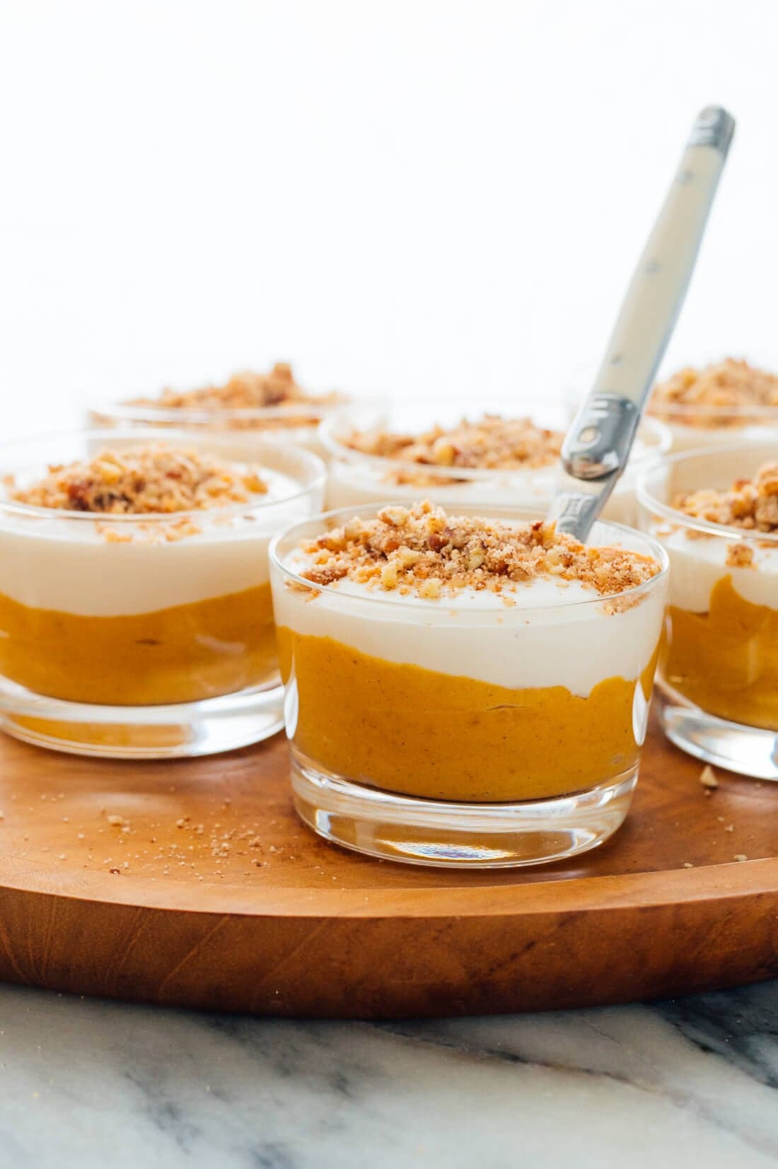 Easy Pumpkin Cheesecake Cups