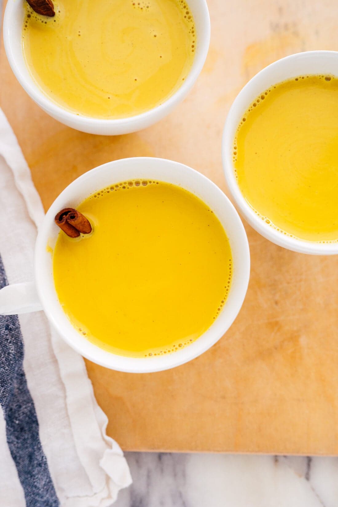 Creamy Golden Milk (Hot or Iced)