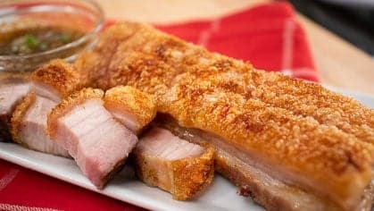 Best & Simplest Crispy Pork Belly