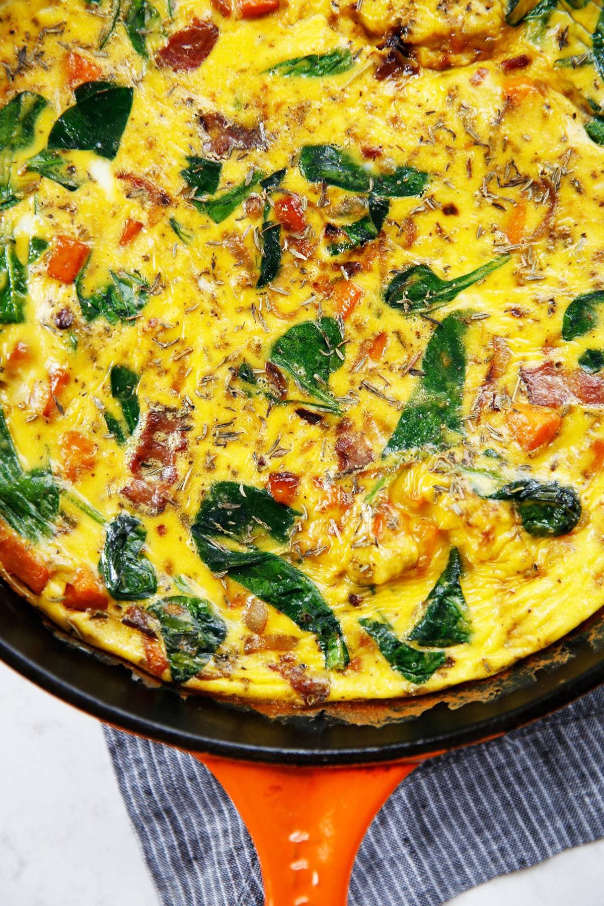 Bacon and Sweet Potato Frittata