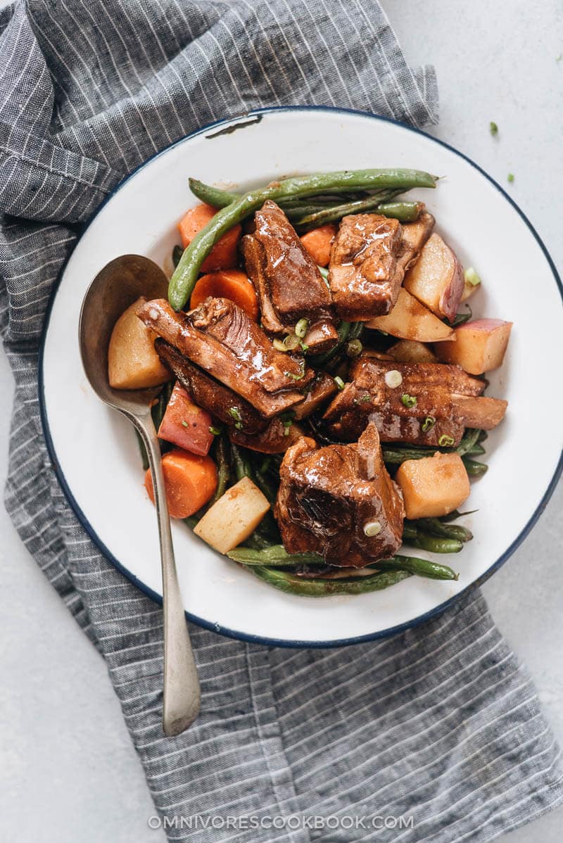 Mom’s Best Braised Pork Ribs