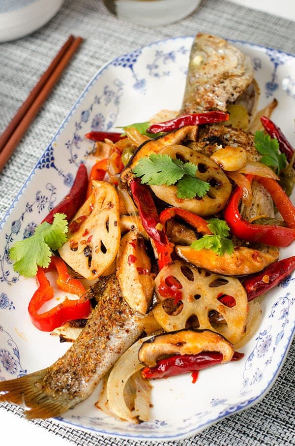 Chinese Spicy Roast Fish (重庆烤鱼)
