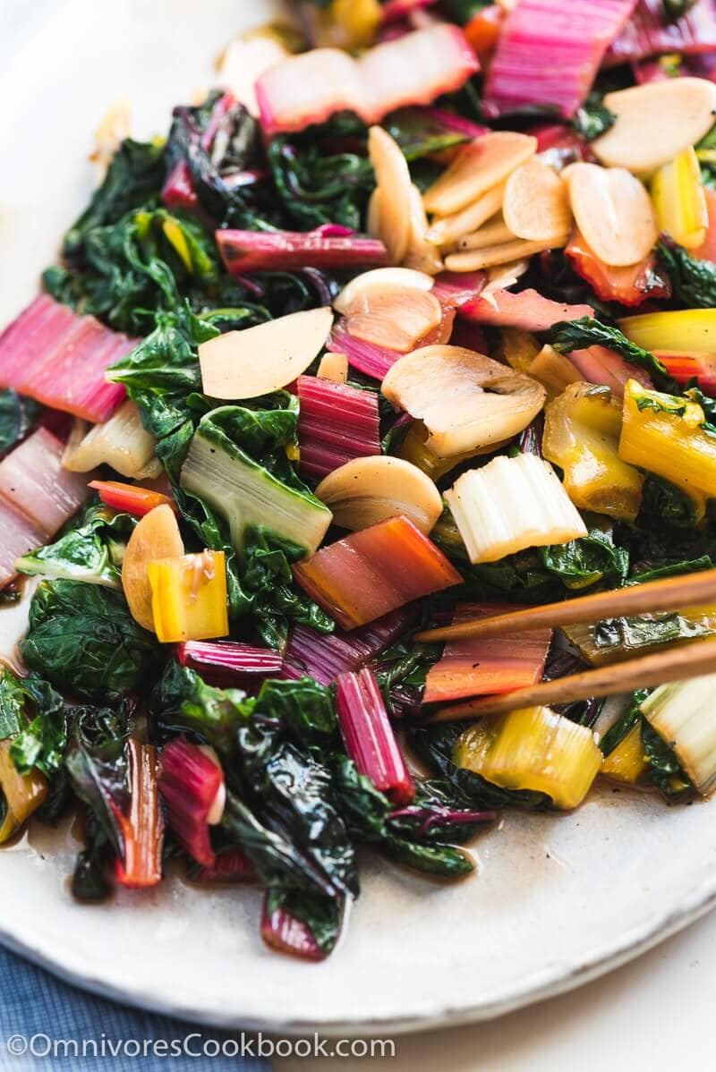 Easy Swiss Chard Stir Fry