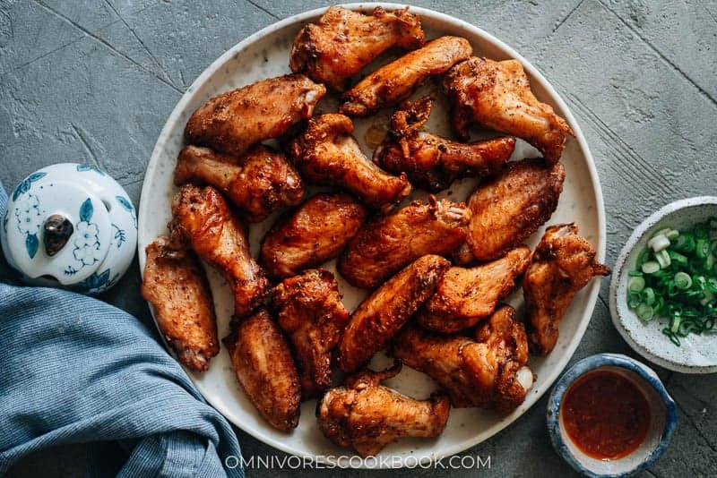 Baked Sichuan Chicken Wings