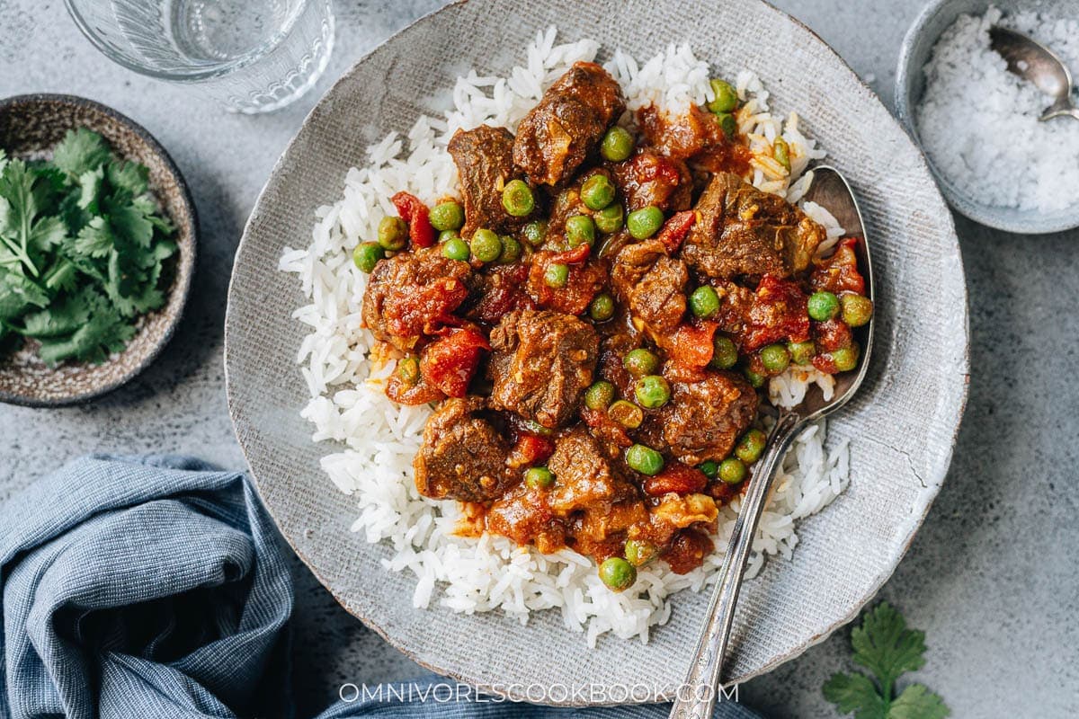 Instant Pot Curry Beef Stew