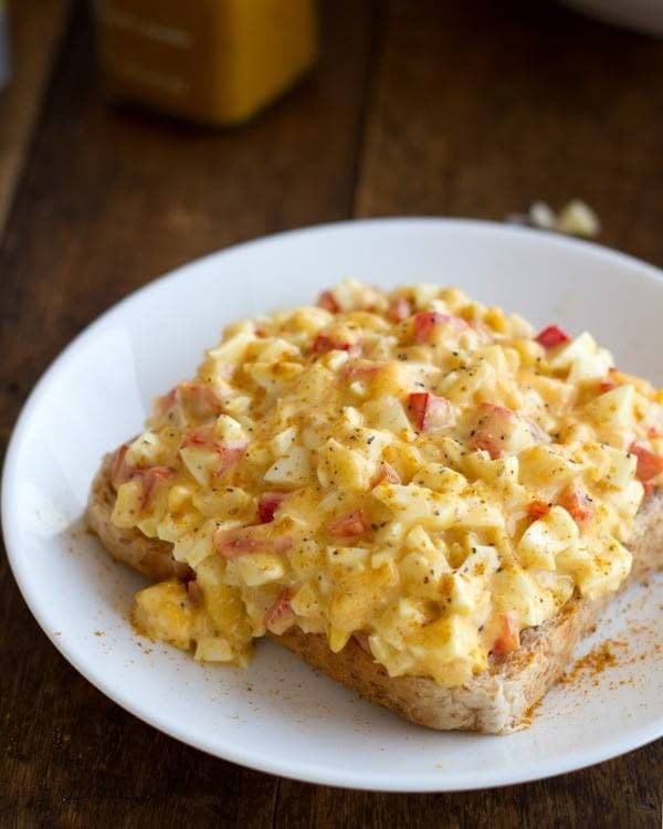 Lightened Up Curry Egg Salad
