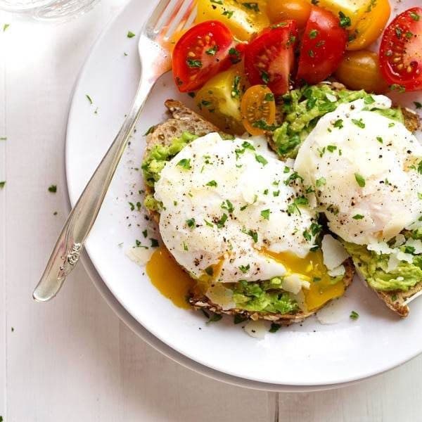 Simple Poached Egg and Avocado Toast