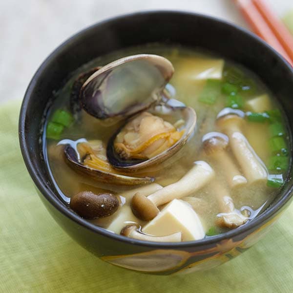 Asari Miso Soup (Miso Soup with Clams)