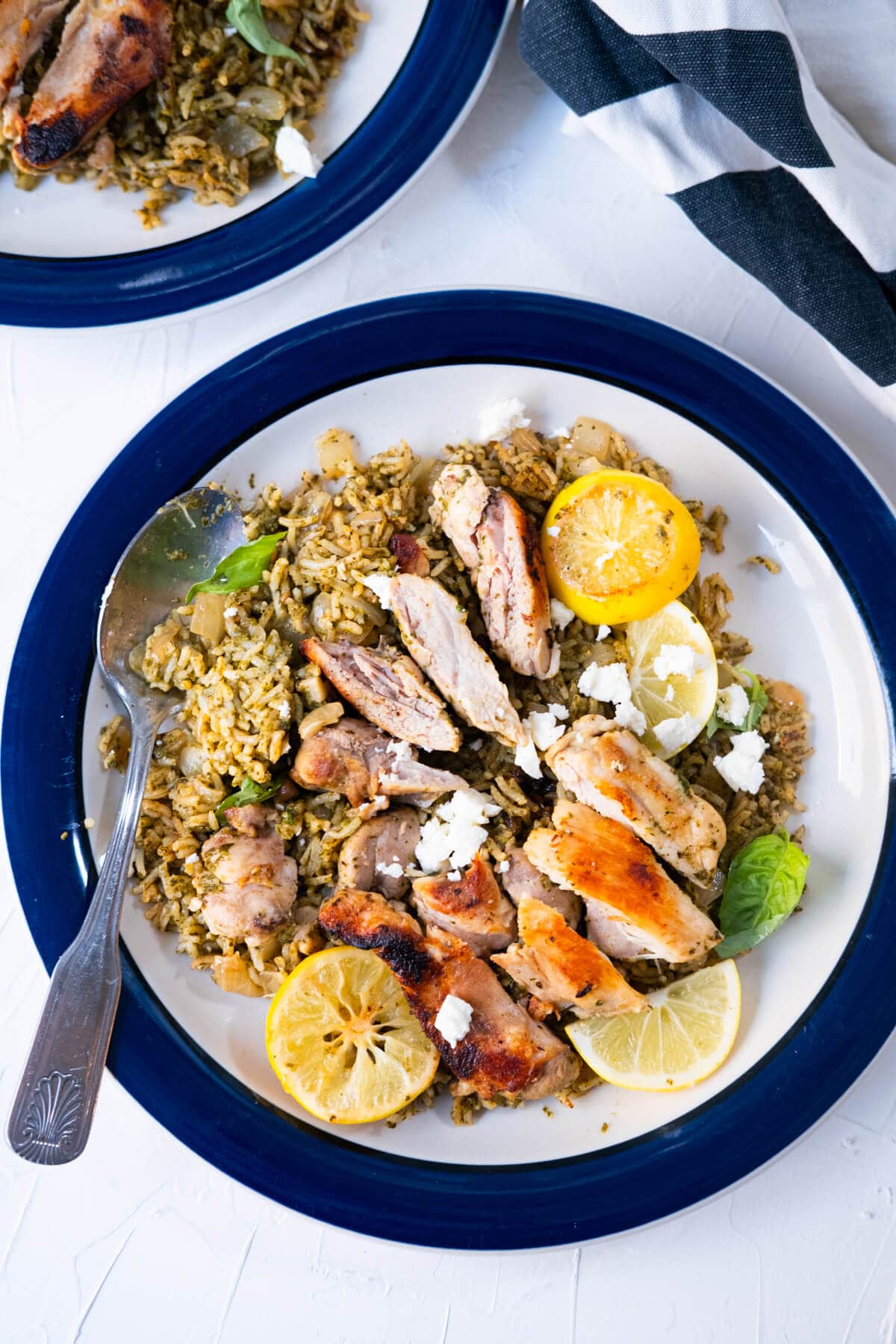 One-Pan Greek Chicken And Rice
