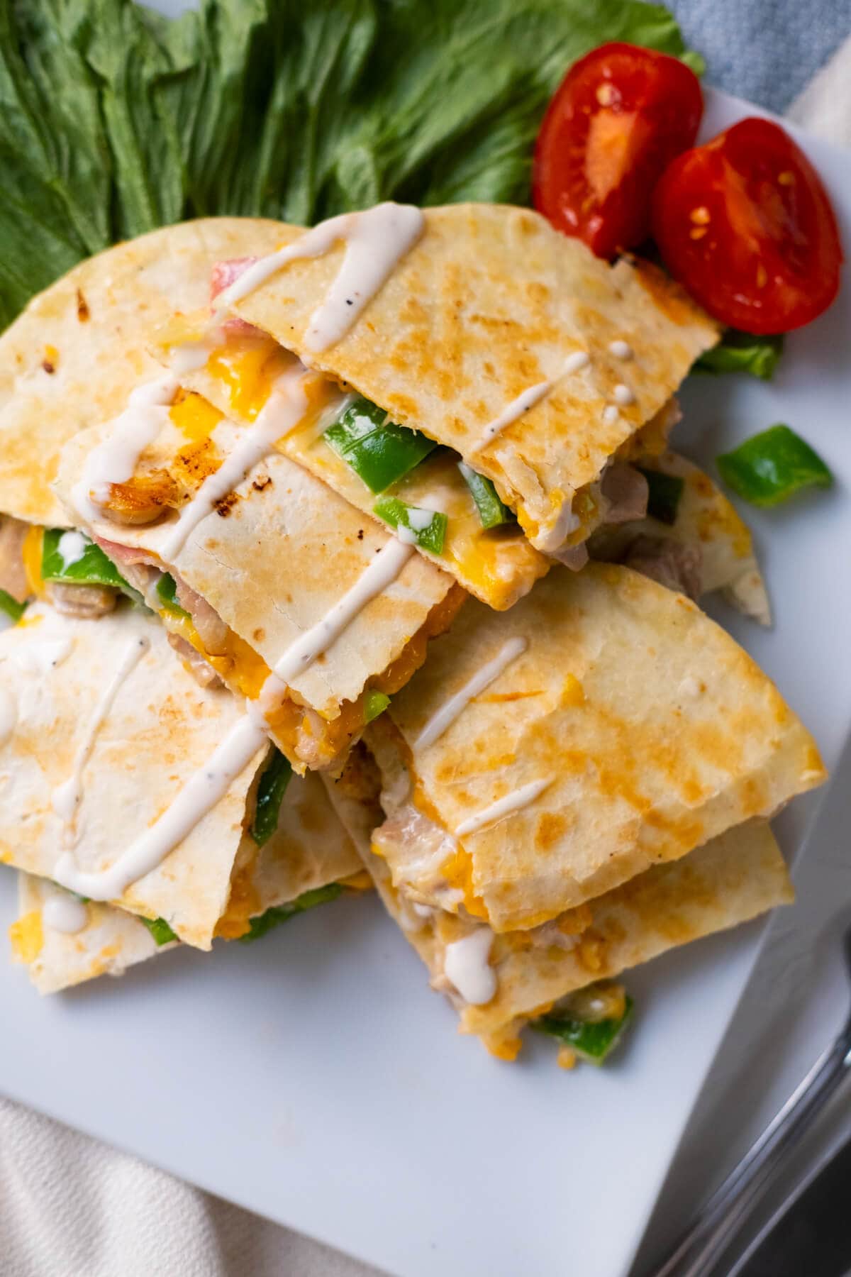 Chicken And Bacon Quesadilla