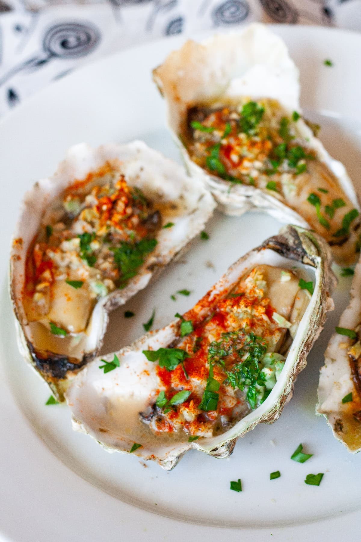 Grilled Oysters