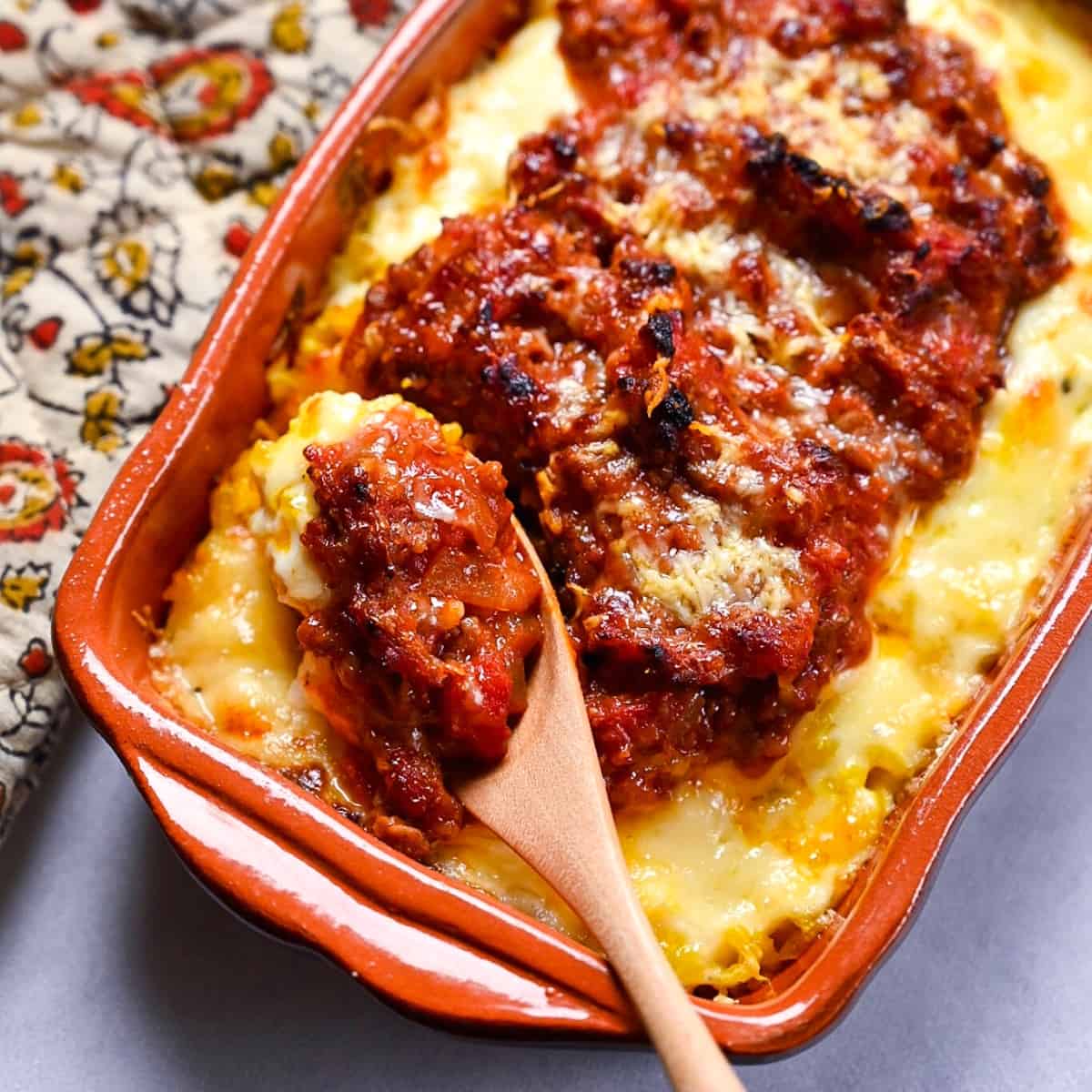 Saizeriya Milano Doria Copycat Recipe (Japanese Meat Gratin)