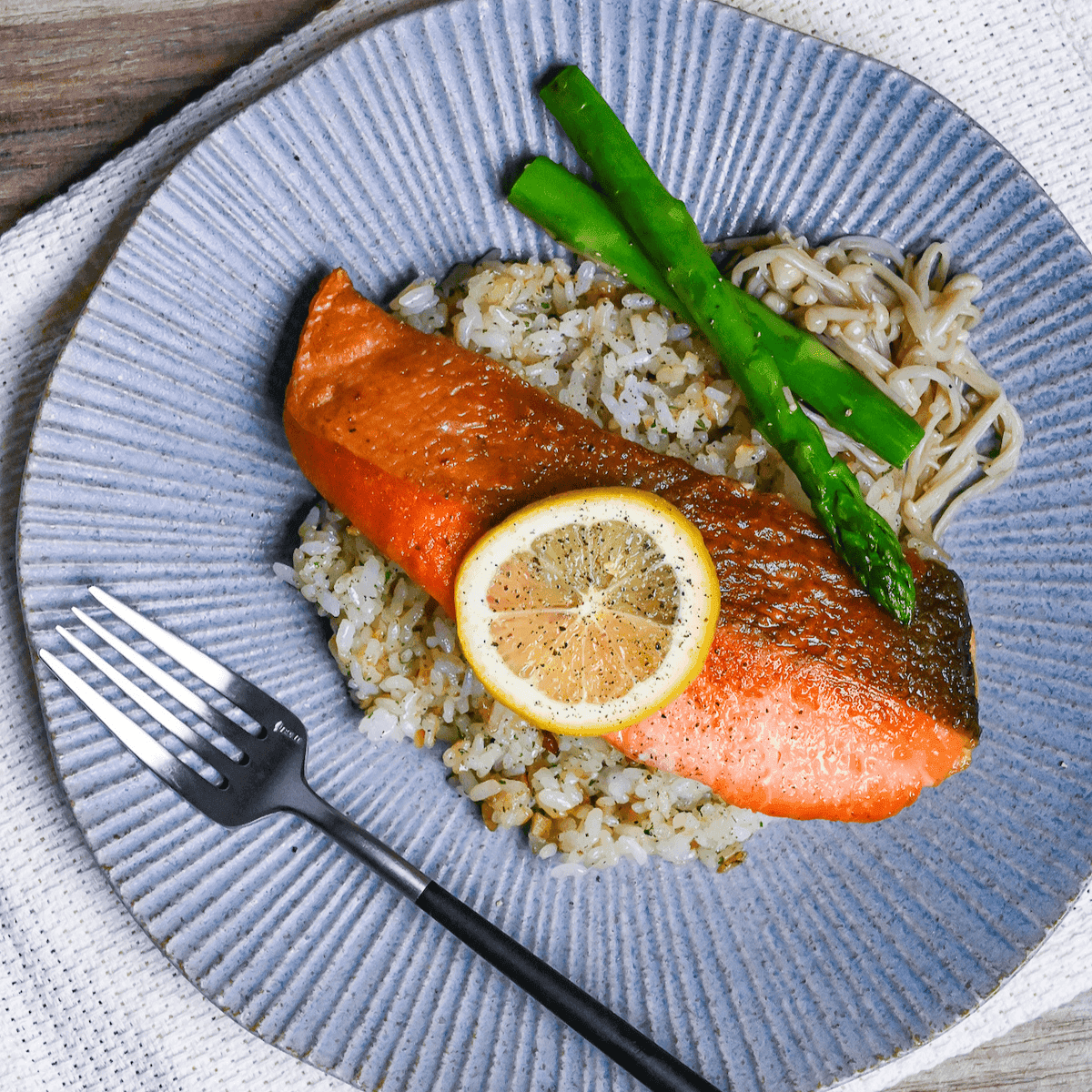 Soy Sauce & Butter Salmon (Meunière with A Japanese Twist)