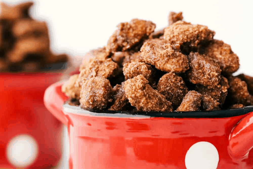 Slow Cooker Cinnamon Almonds