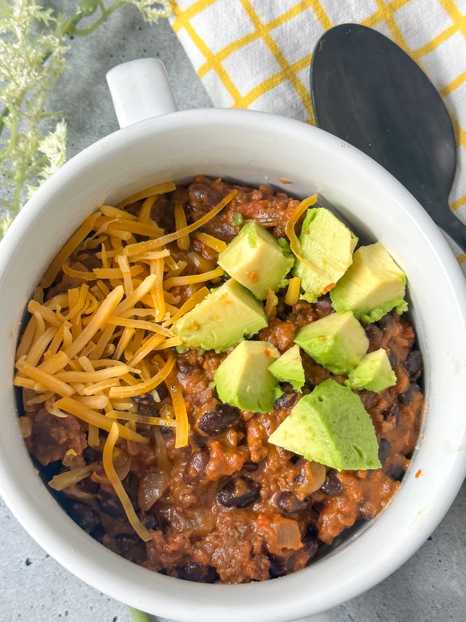 Easy Cheesy Black Bean Chili (With a Secret Ingredient!)