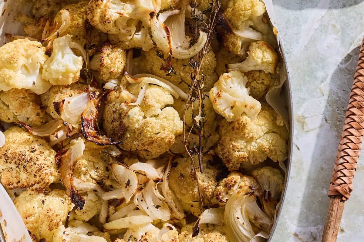 Perfect Parmesan Roasted Cauliflower