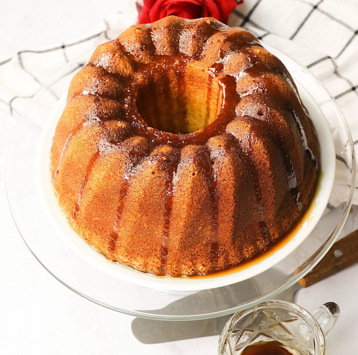 Rum Soaked Cake