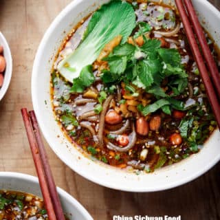 Hot and Sour Potato Noodles