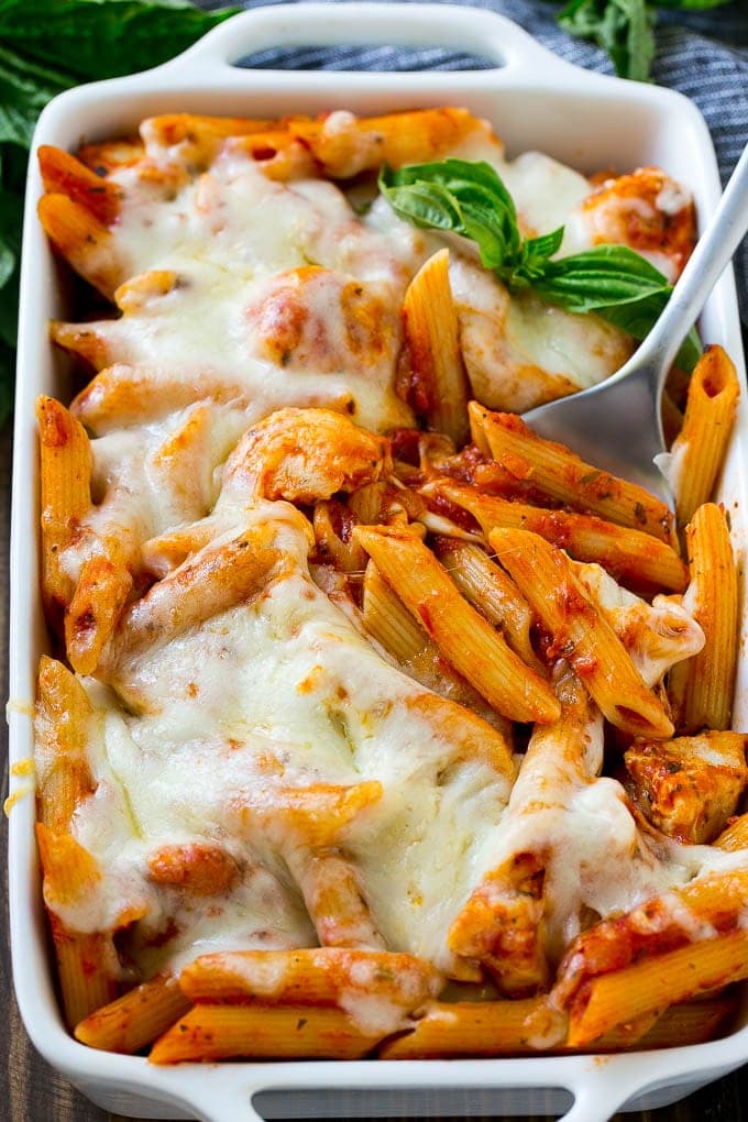Chicken Parmesan Pasta
