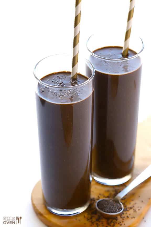 Chocolate Chia Smoothie