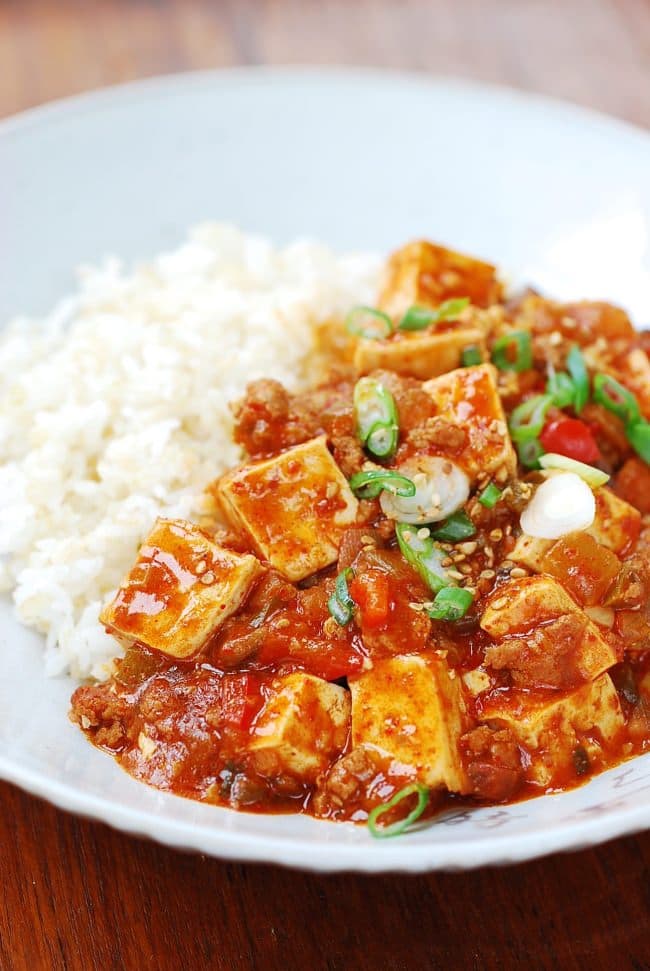 Mapo Tofu (Korean-Style)