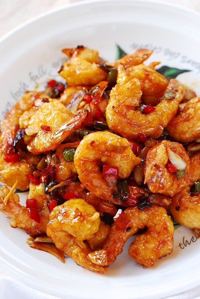 KKanpung Saeu (Sweet and Spicy Shrimp)