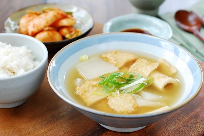 Eomuk Guk (Fish Cake Soup)