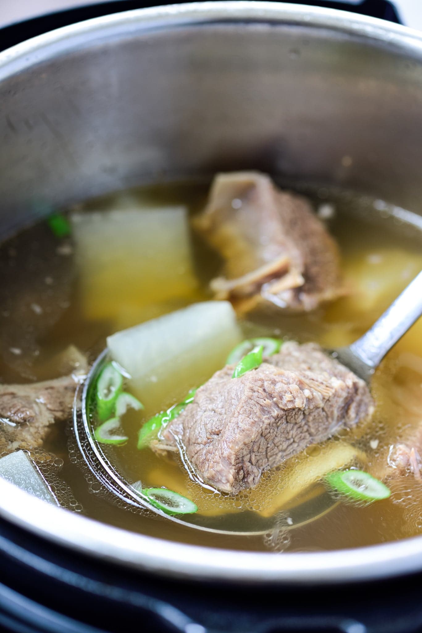Instant Pot Galbitang (Beef Short Rib Soup)