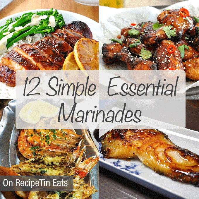 12 Easy Essential Marinades