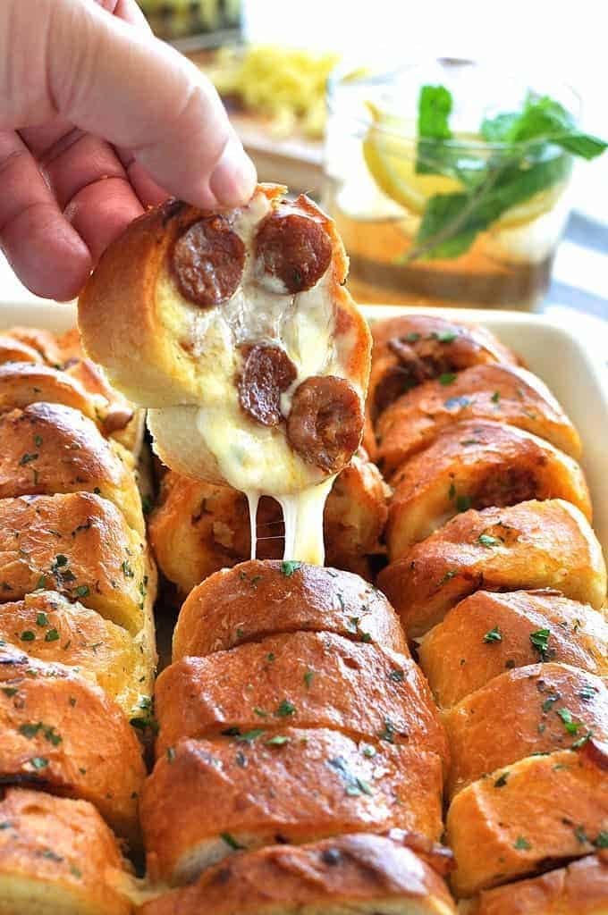 Pull Apart Pizza Bread