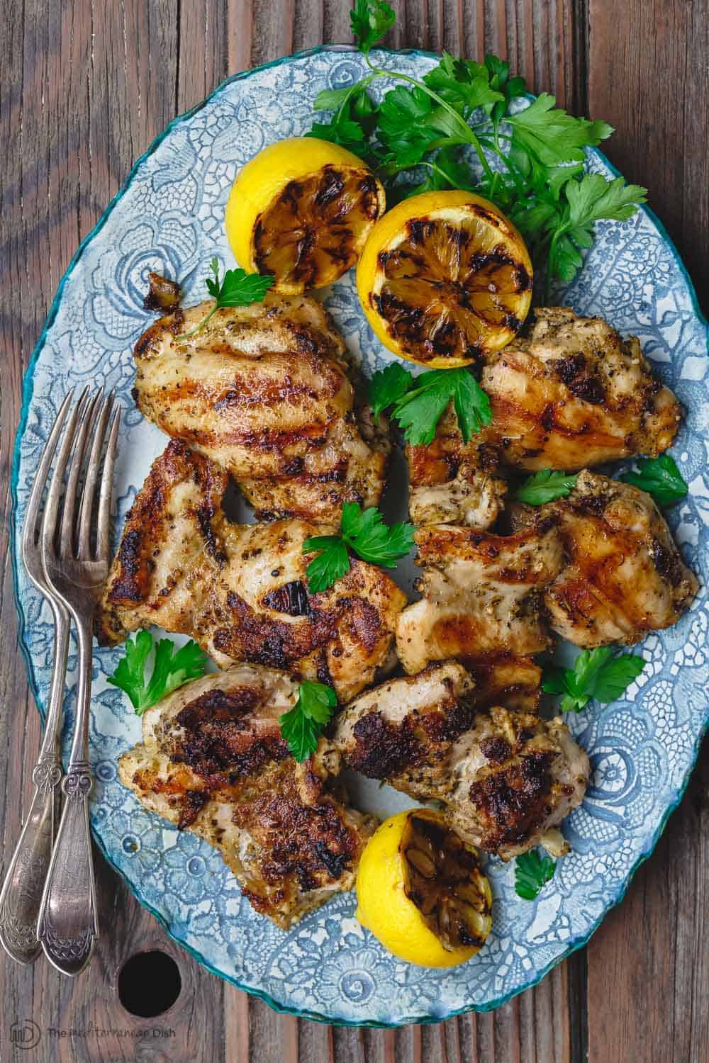 Easy Mediterranean Lemon Chicken Recipe (No Butter)