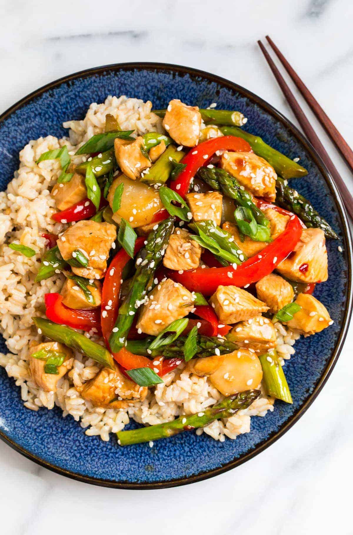 Teriyaki Chicken Stir Fry