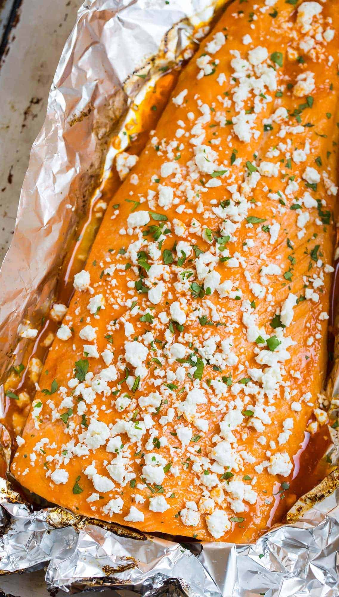 Buffalo Baked Salmon