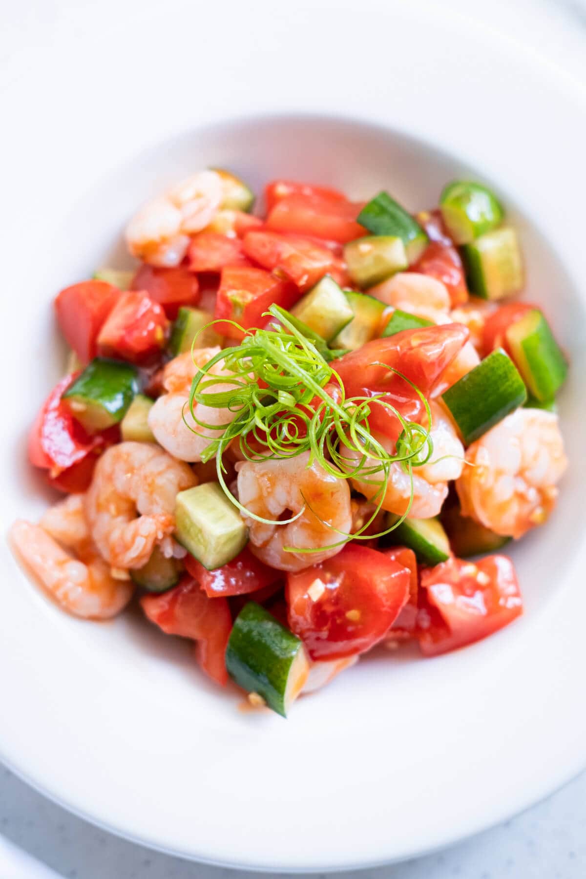 Tomato And Shrimp Salad