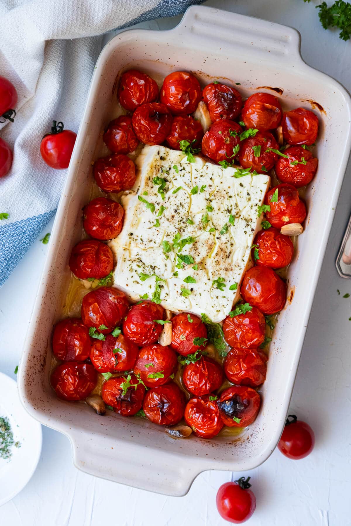 Baked Tomato And Feta