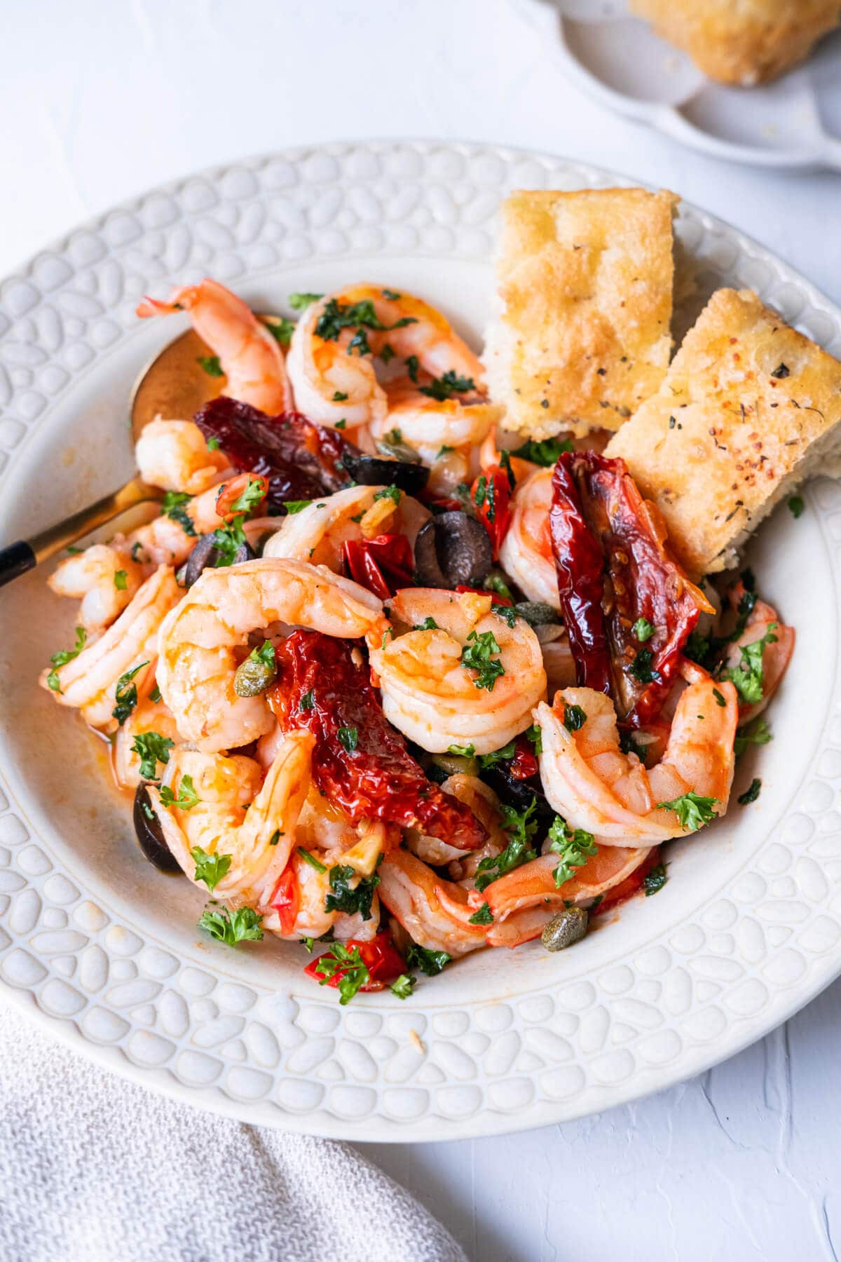 Mediterranean Olives and Shrimp