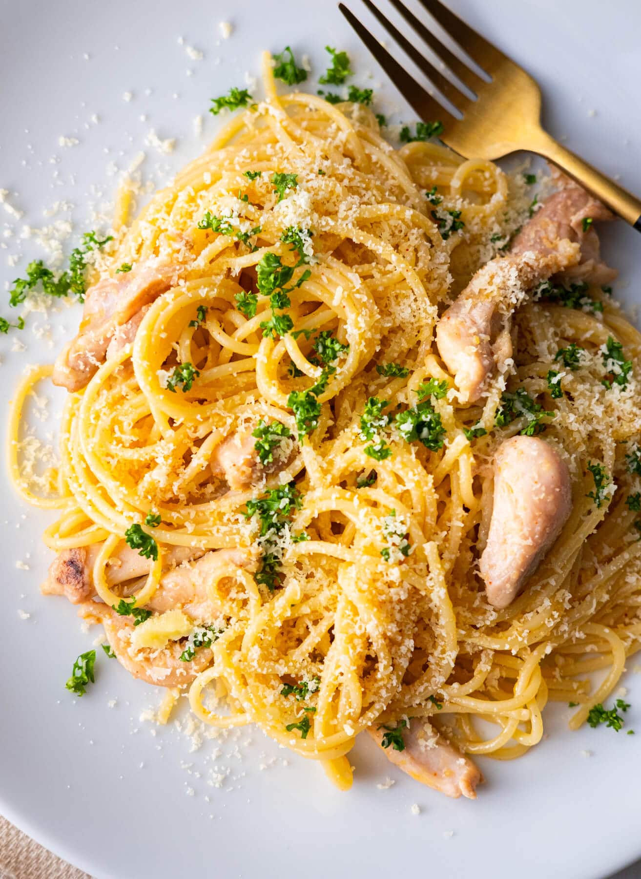Chicken Scampi Pasta
