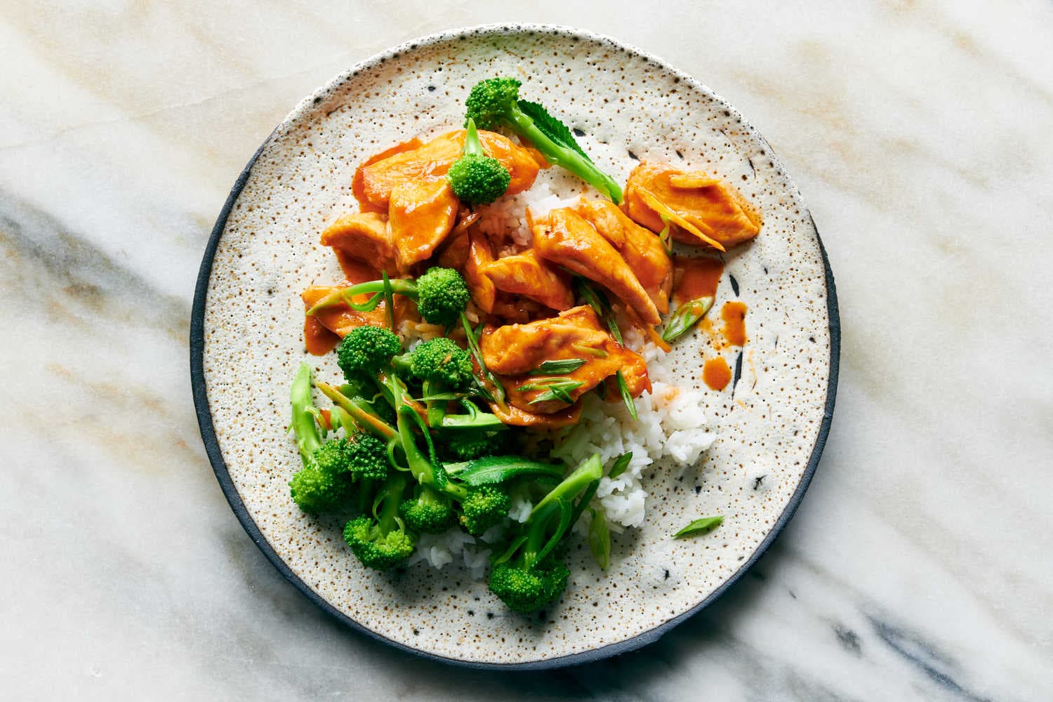 Coconut-Gochujang Glazed Chicken With Broccoli