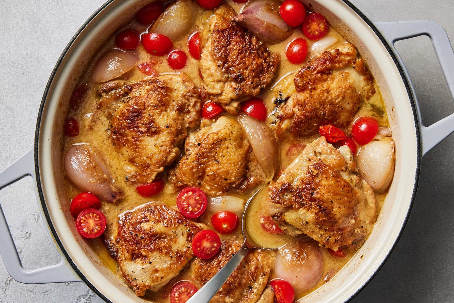 Rishia Zimmern’s Chicken With Shallots