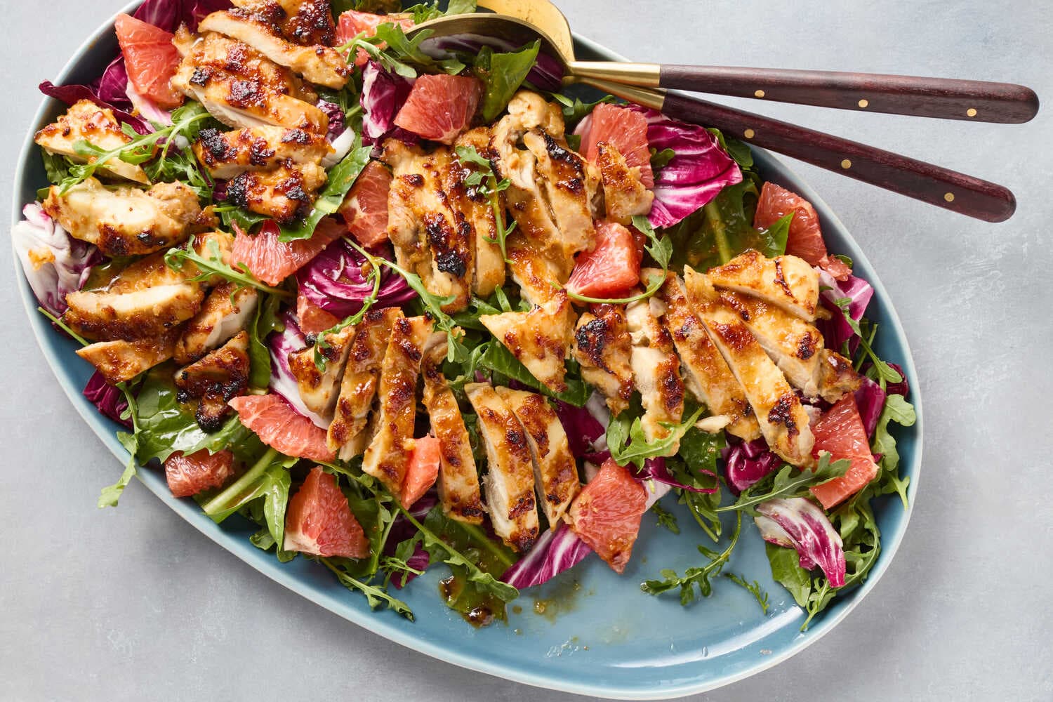 Miso-Butter Chicken With Grapefruit