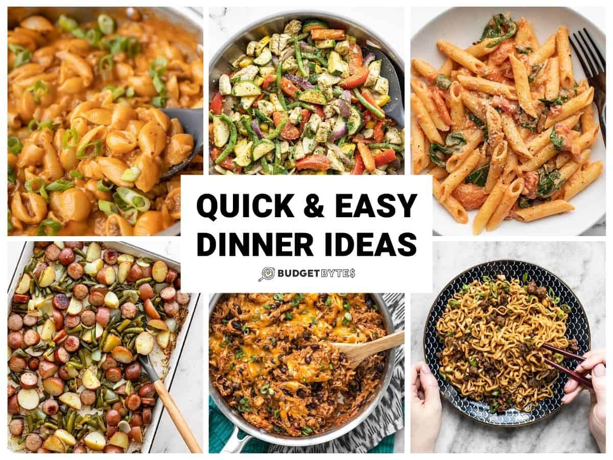 Quick And Easy Dinner Ideas